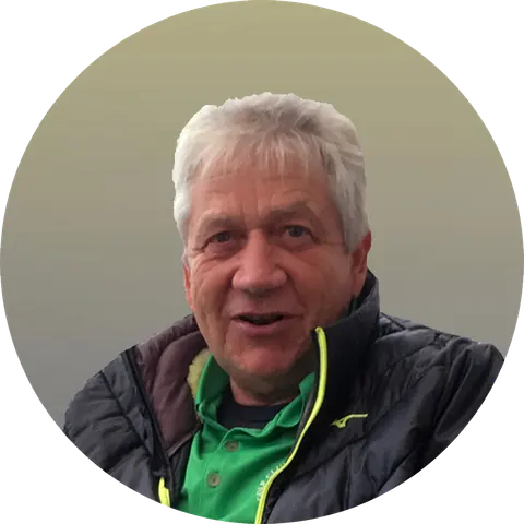 Porträt von Jürgen Krüger, Mannschaftsführer Herren AK 65